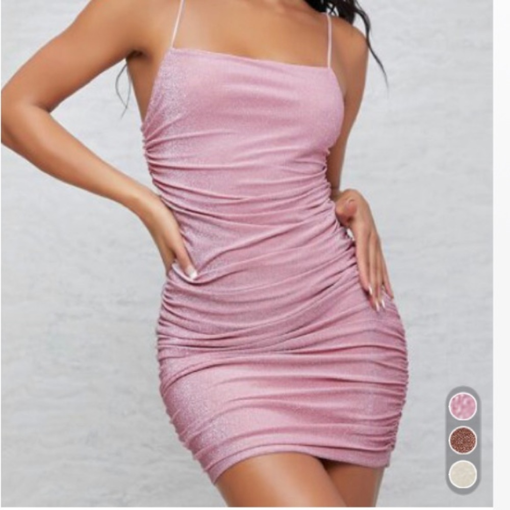 Pink Mini Dress